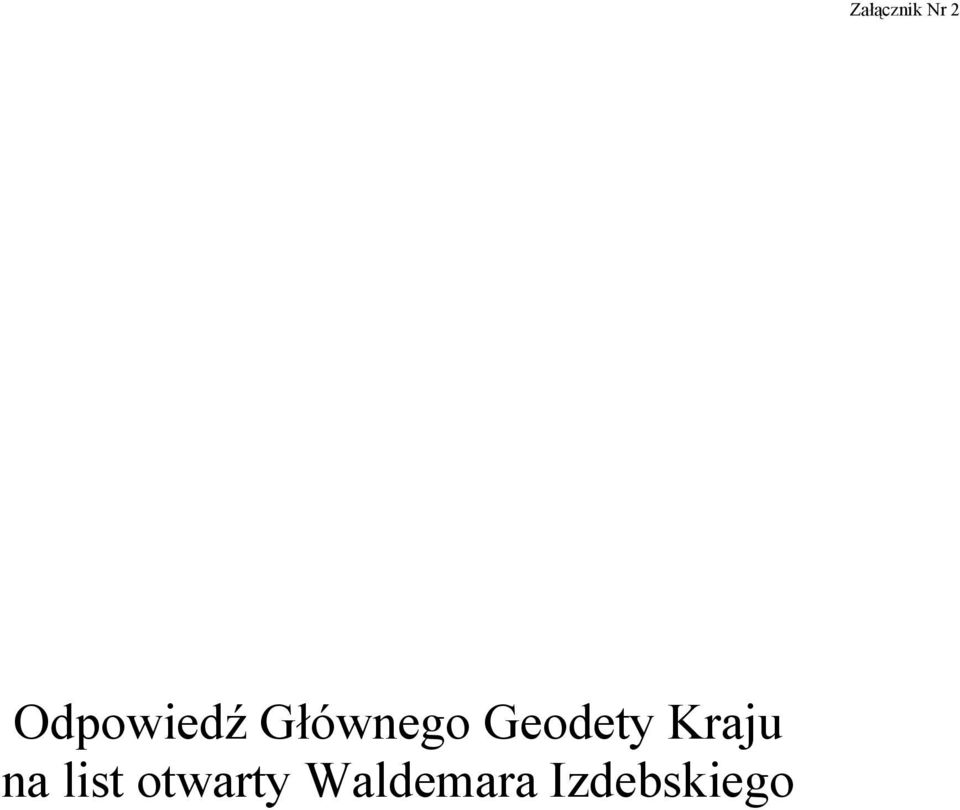 otwarty Waldemara