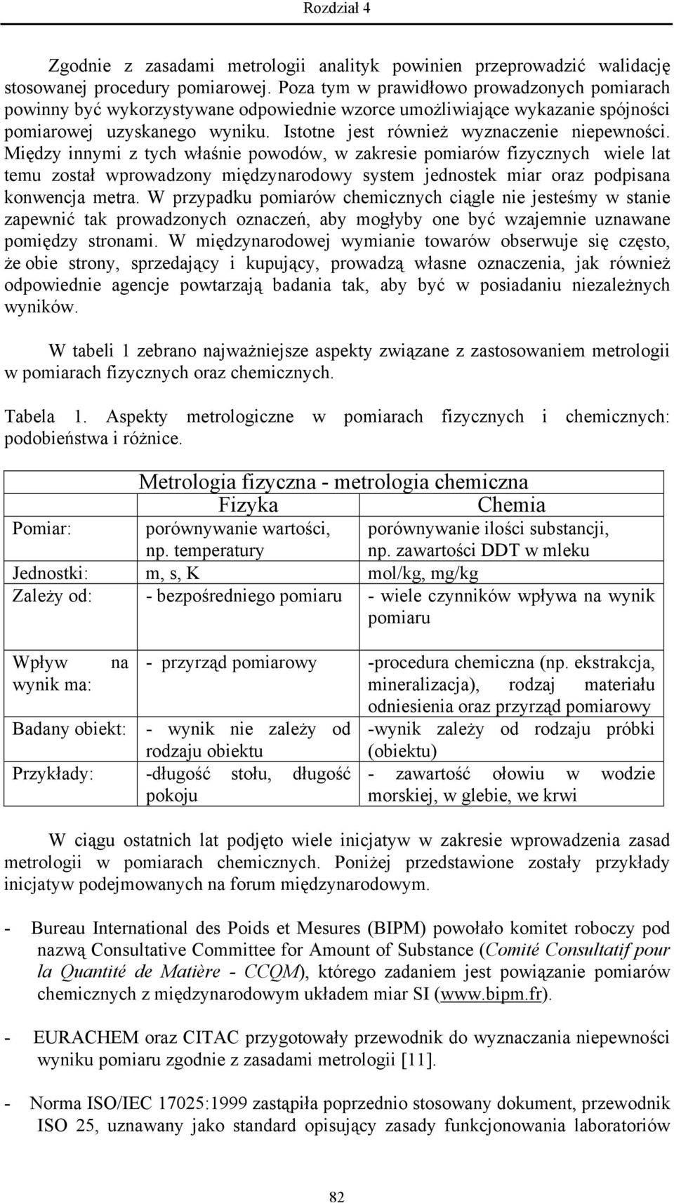 Między innymi z tych właśnie powodów, w zakresie pomiarów fizycznych wiele lat temu został wprowadzony międzynarodowy system jednostek miar oraz podpisana konwencja metra.