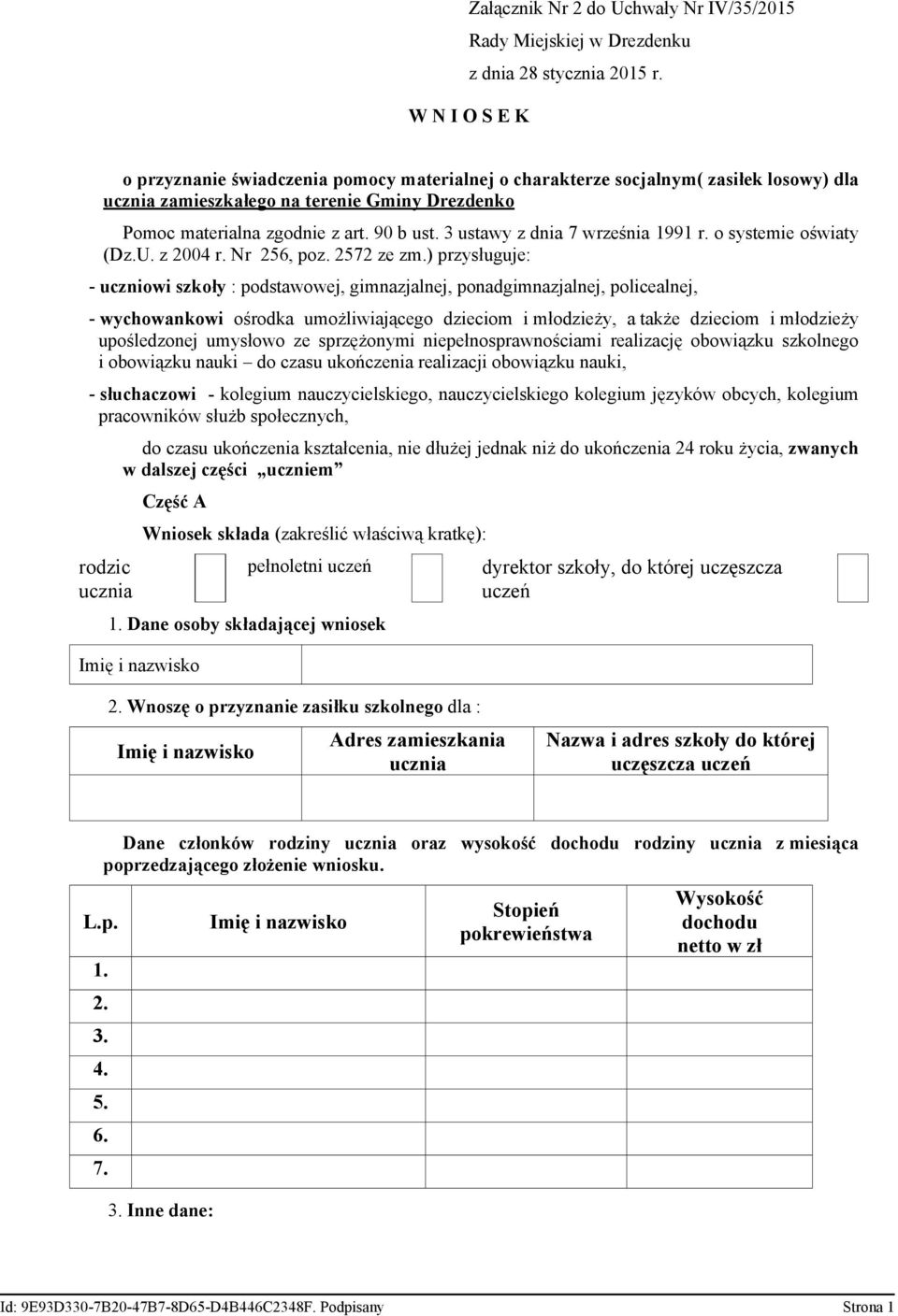 3 ustawy z dnia 7 września 1991 r. o systemie oświaty (Dz.U. z 2004 r. Nr 256, poz. 2572 ze zm.