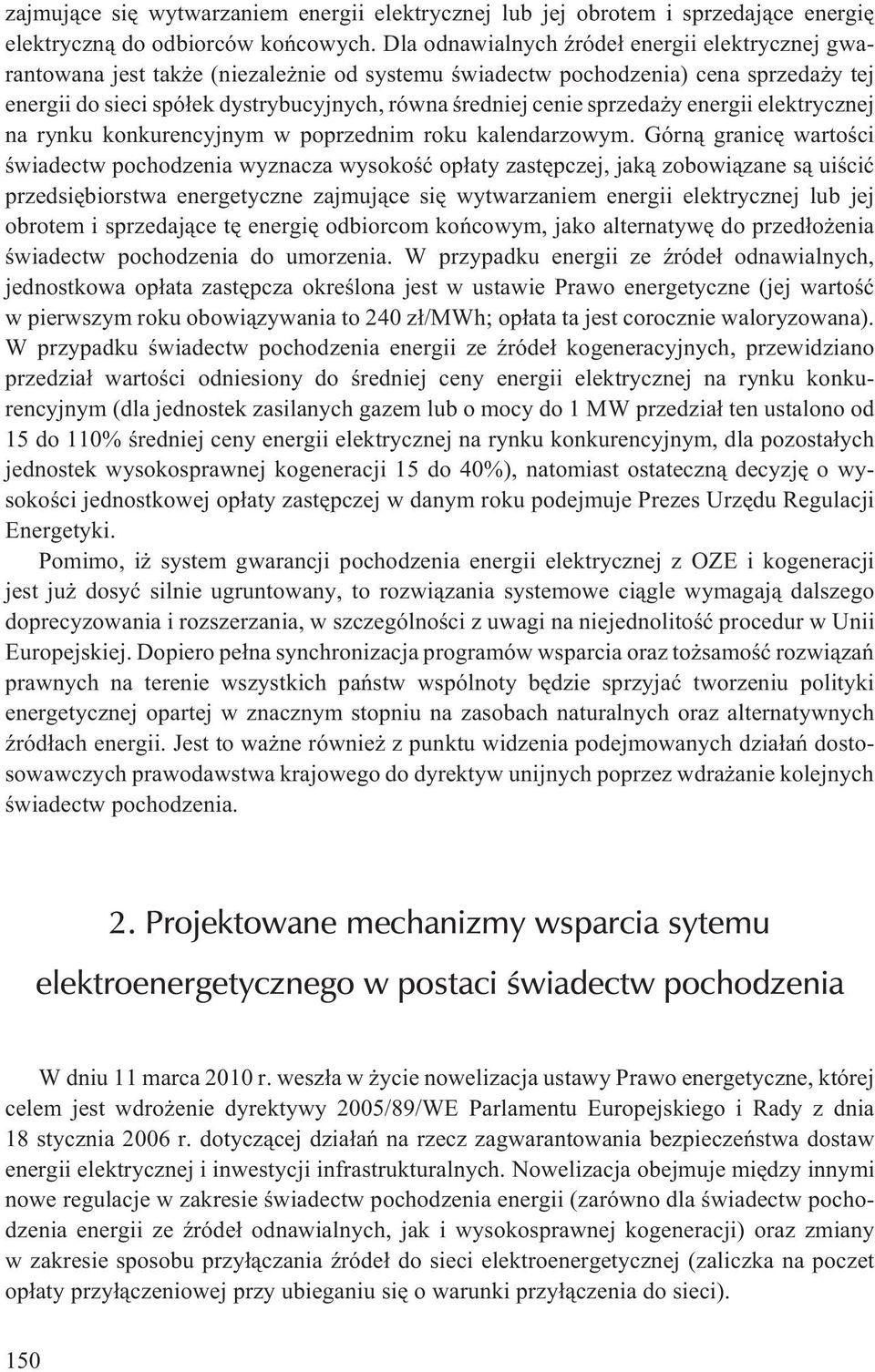 sprzeda y energii elektrycznej na rynku konkurencyjnym w poprzednim roku kalendarzowym.