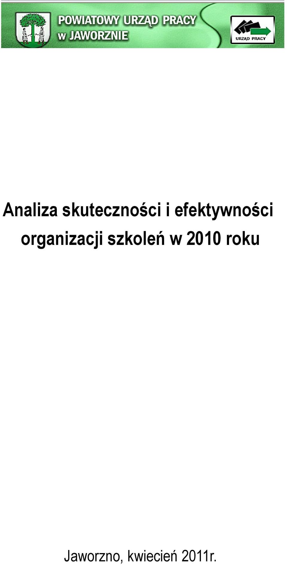 organizacji szkoleń w