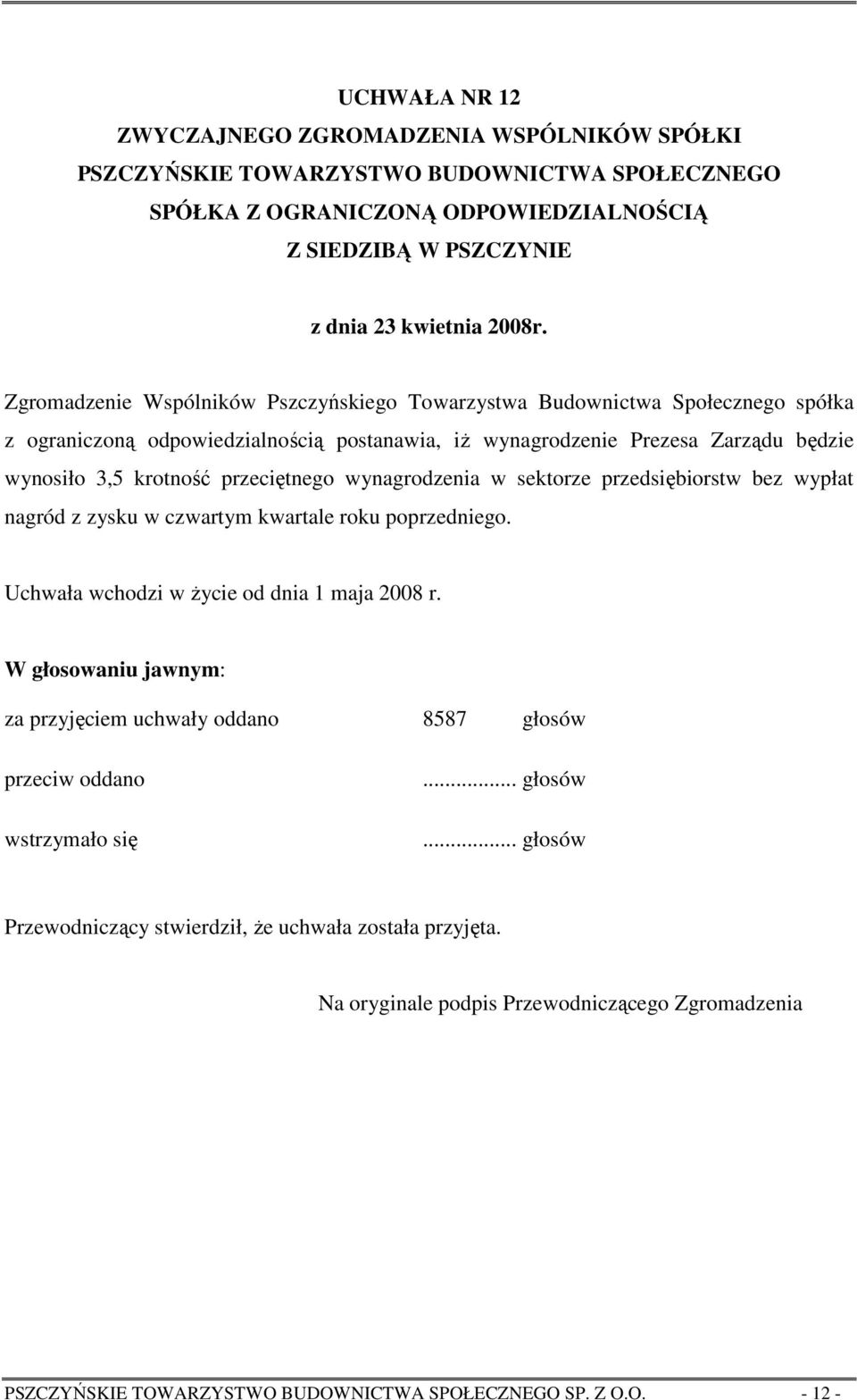 sektorze przedsiębiorstw bez wypłat nagród z zysku w czwartym kwartale roku