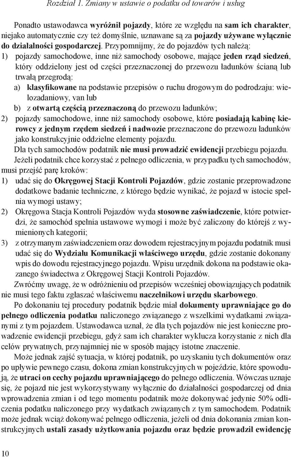 wyłącznie do działalności gospodarczej.