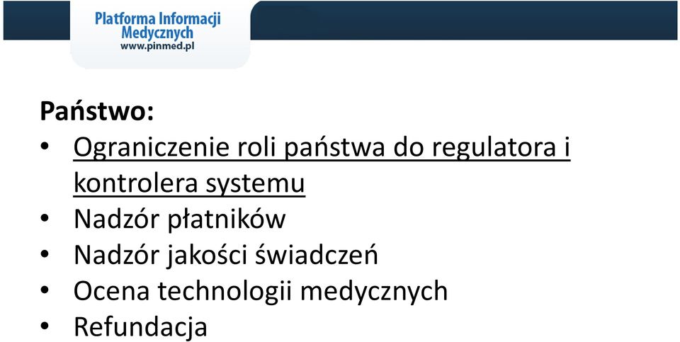 Nadzór płatników Nadzór jakości