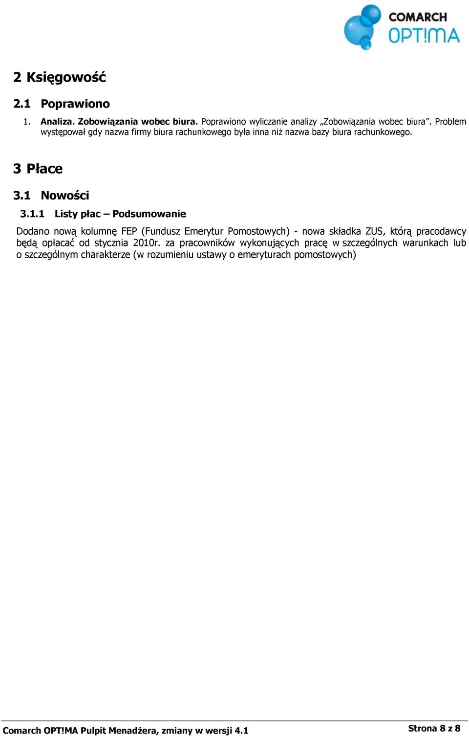 Nowości 3.1.