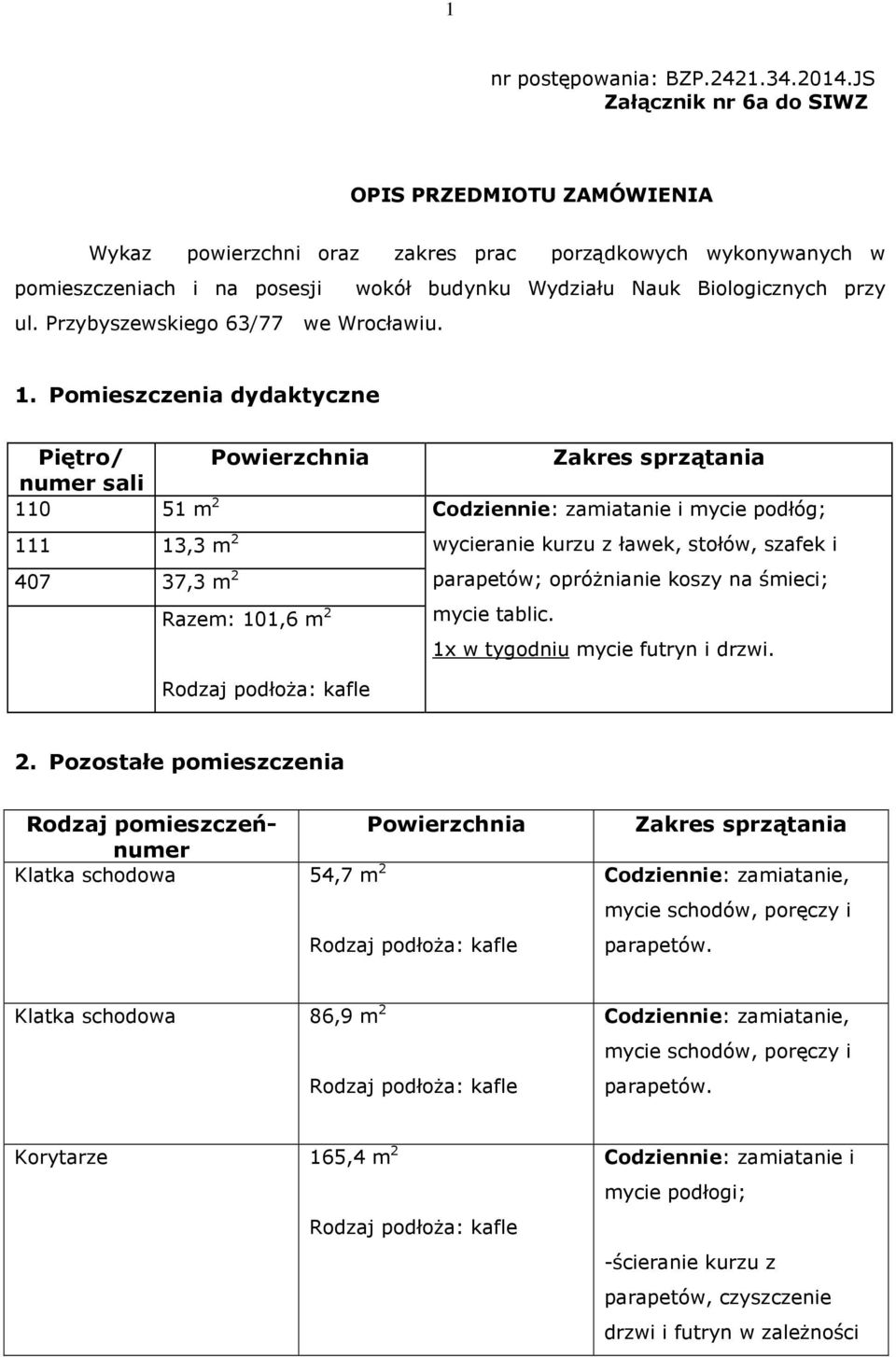 Przybyszewskiego 63/77 we Wrocławiu. 1.