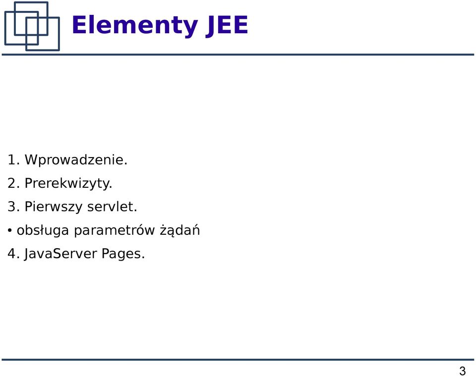 Pierwszy servlet.