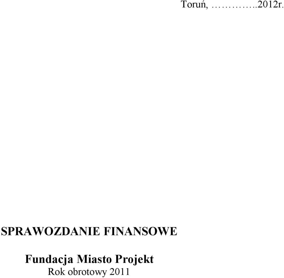 FINANSOWE Fundacja