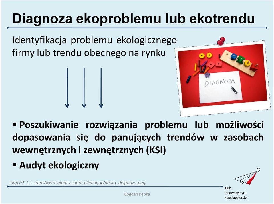 dopasowania się do panujących trendów w zasobach wewnętrznych i zewnętrznych