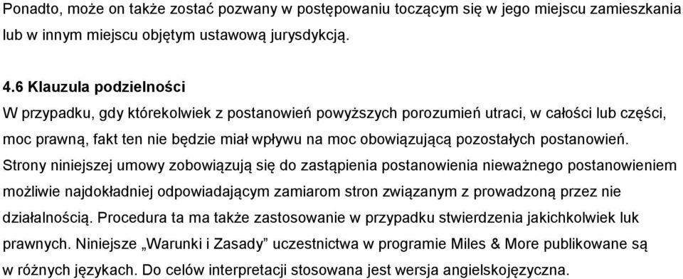 postanowień.