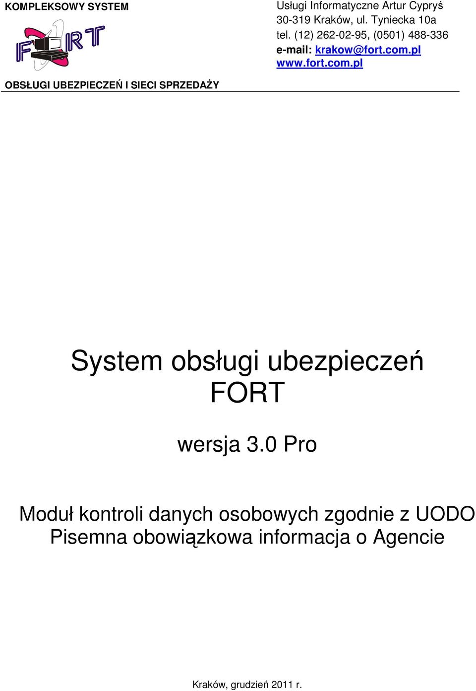 pl www.fort.com.