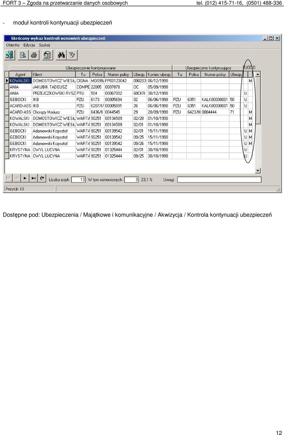 Ubezpieczenia / Majątkowe i