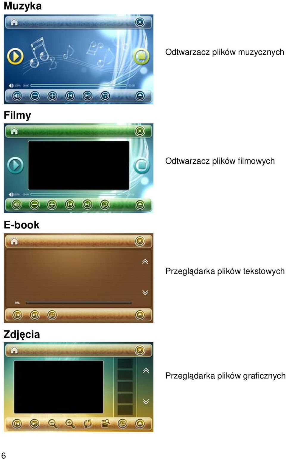 E-book Przeglądarka plików tekstowych