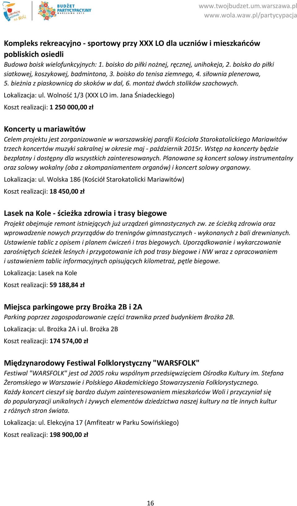 Wolność 1/3 (XXX LO im.