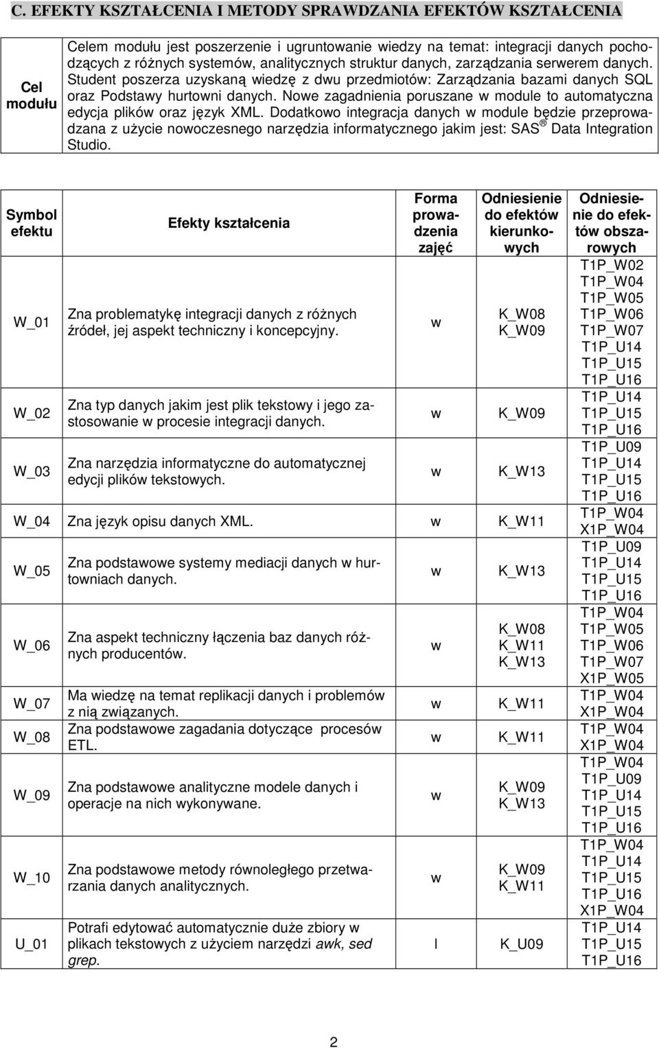 Noe zagadnienia poruszane modue to automatyczna edycja pikó oraz język XML.