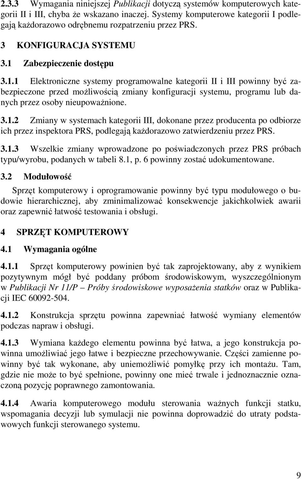 Zabezpieczenie dostępu 3.1.