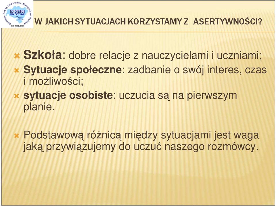 osobiste: uczucia są na pierwszym planie.