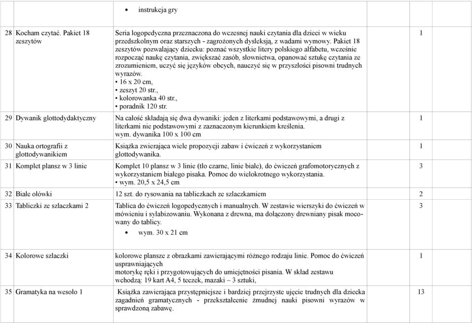języków obcych, nauczyć się w przyszłości pisowni trudnych wyrazów. 6 x 0 cm, zeszyt 0 str., kolorowanka 40 str., poradnik 0 str.