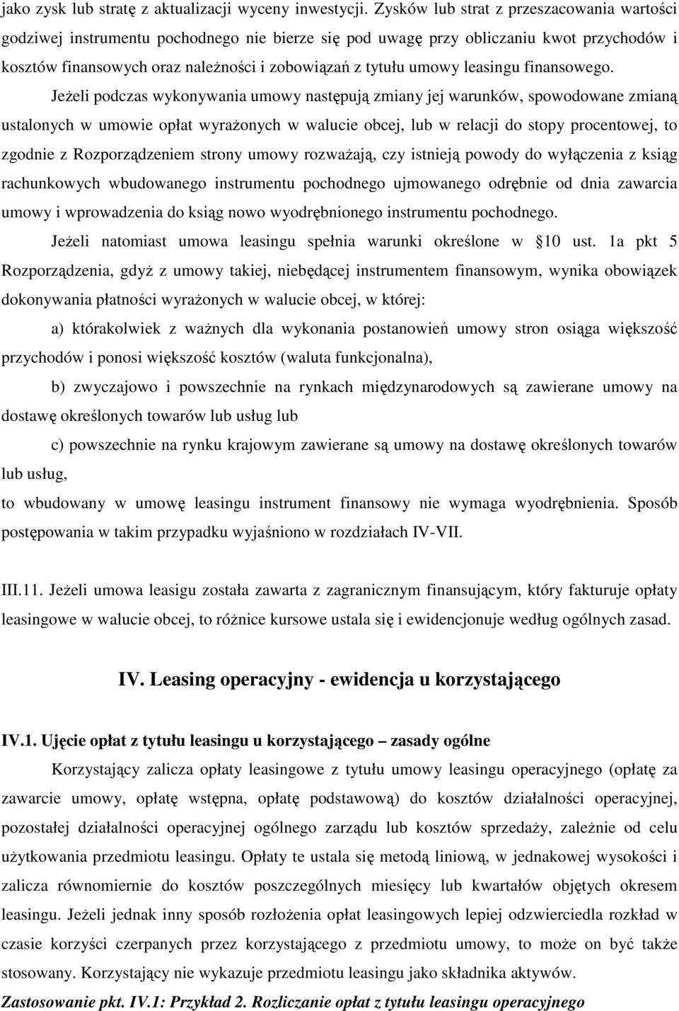 leasingu finansowego.