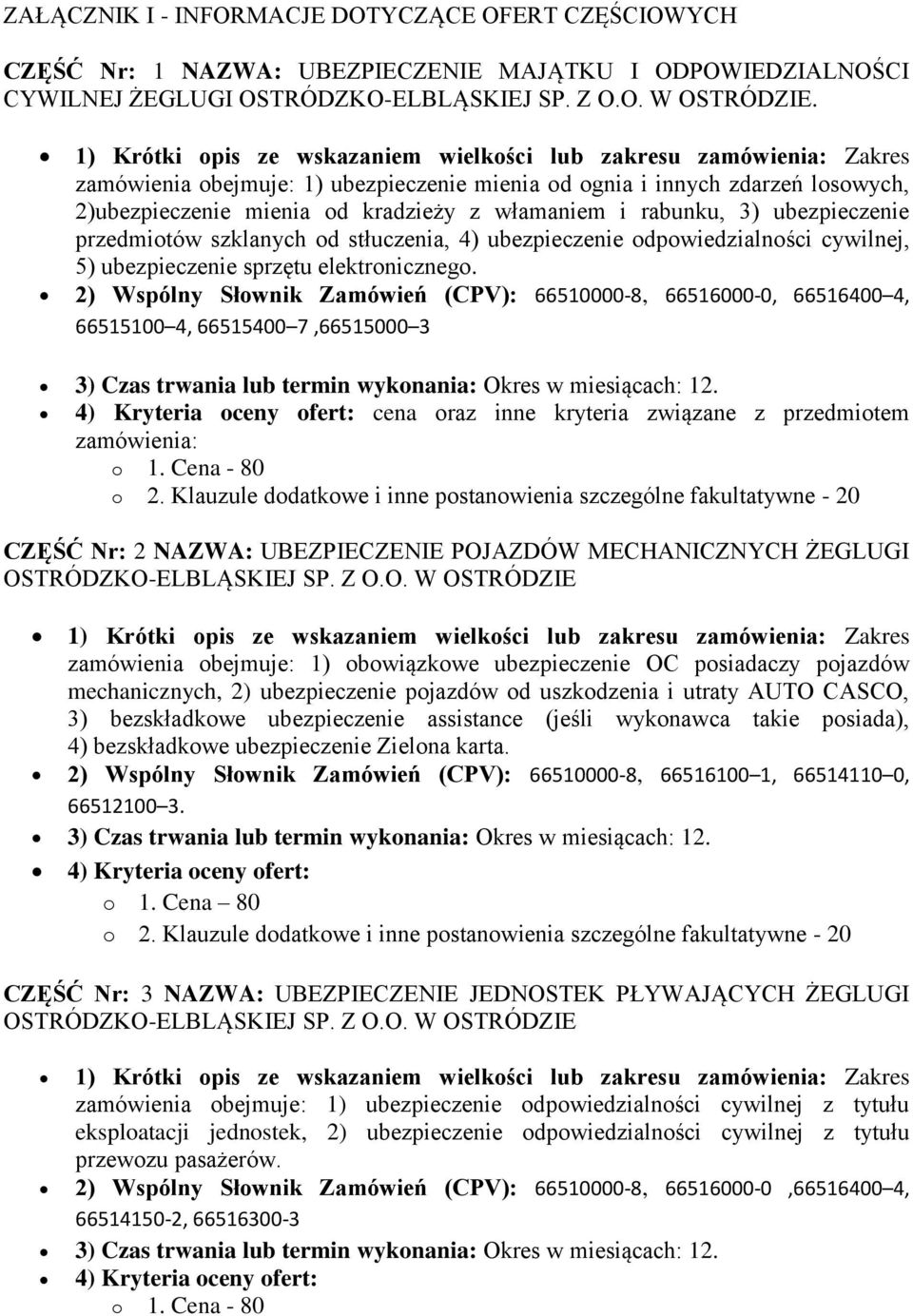 i rabunku, 3) ubezpieczenie przedmiotów szklanych od stłuczenia, 4) ubezpieczenie odpowiedzialności cywilnej, 5) ubezpieczenie sprzętu elektronicznego.