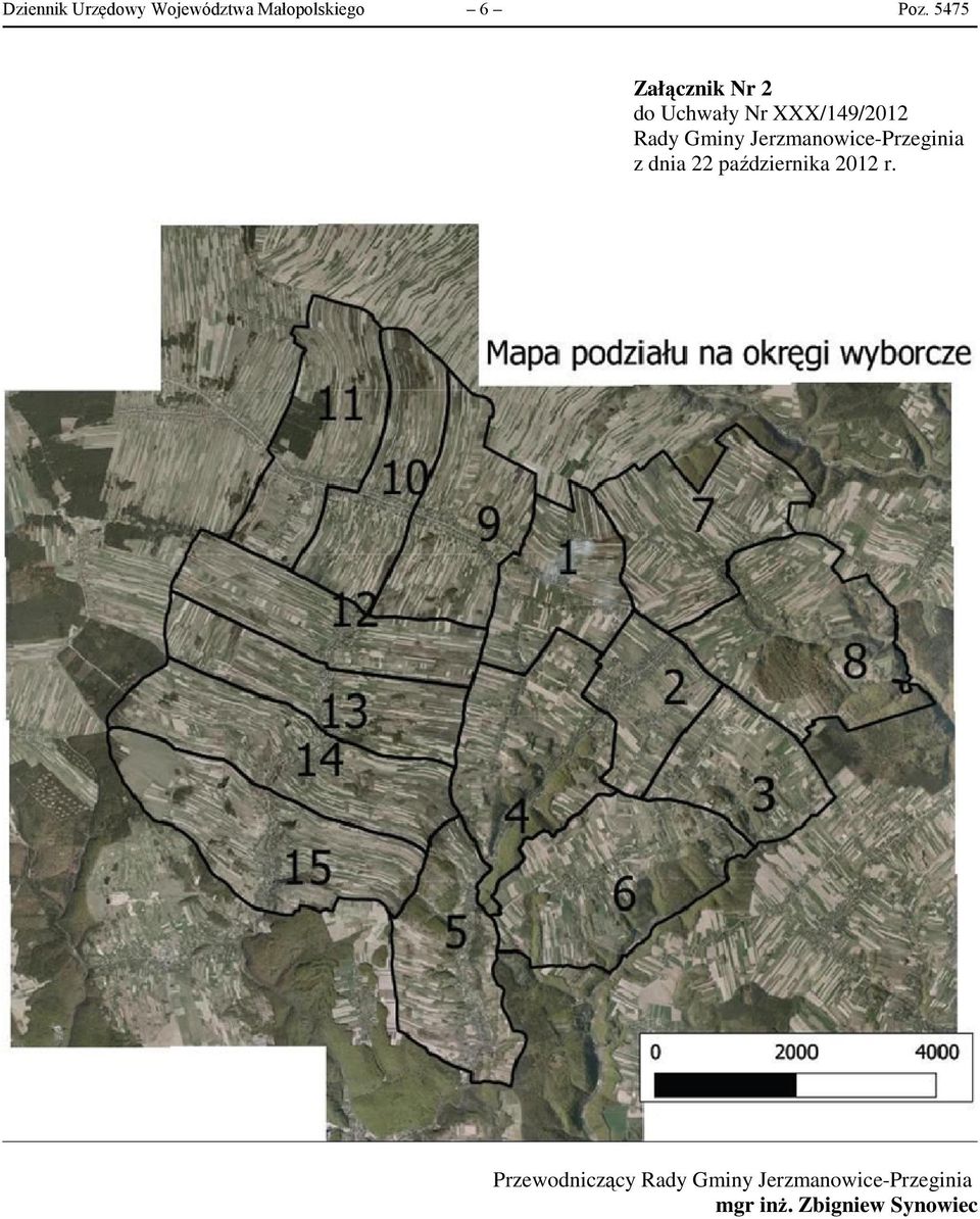 Jerzmanowice-Przeginia z dnia 22 października 202 r.