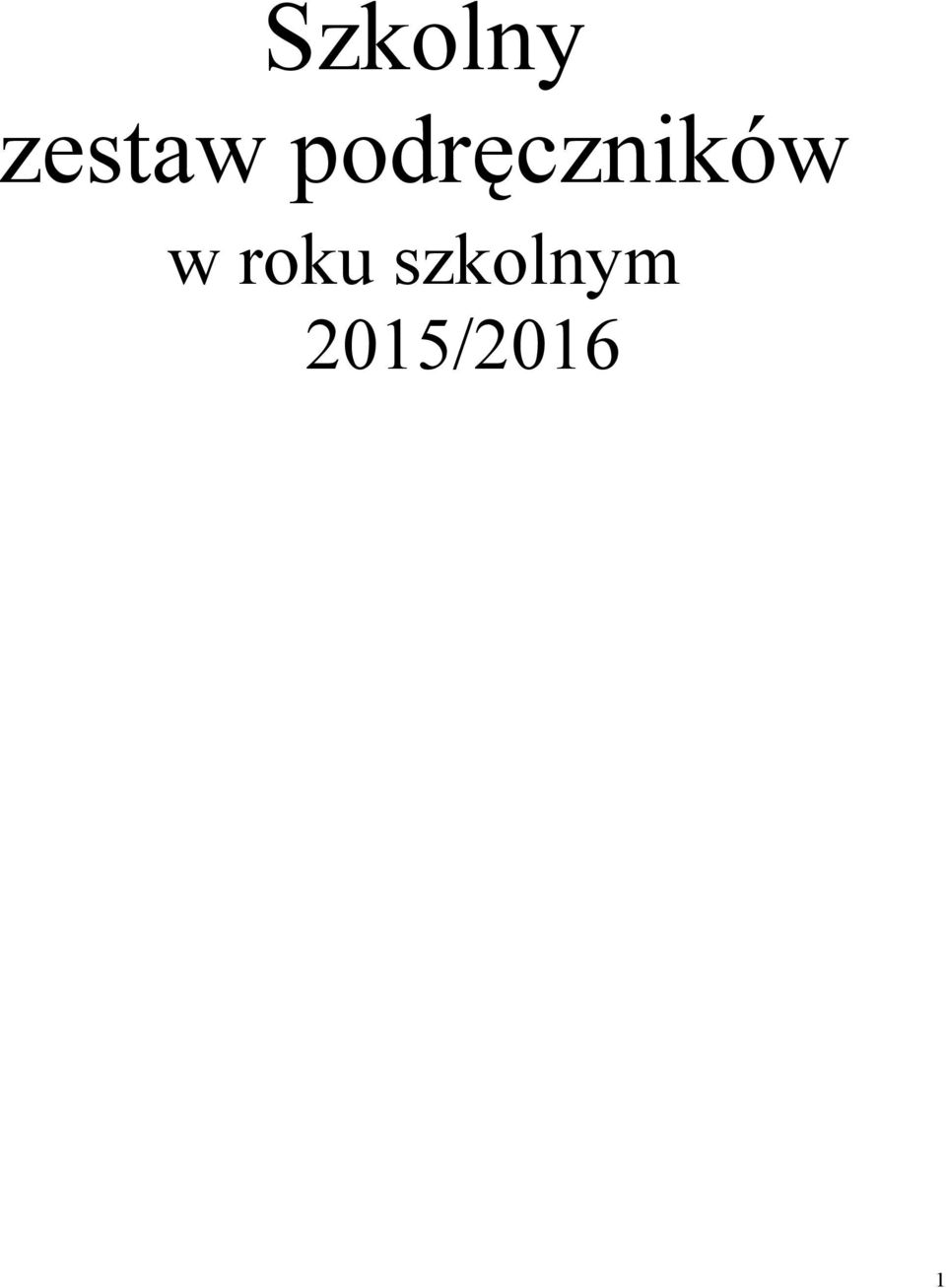 podręczników