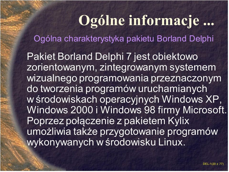 zintegrowanym systemem wizualnego programowania przeznaczonym do tworzenia programów uruchamianych w