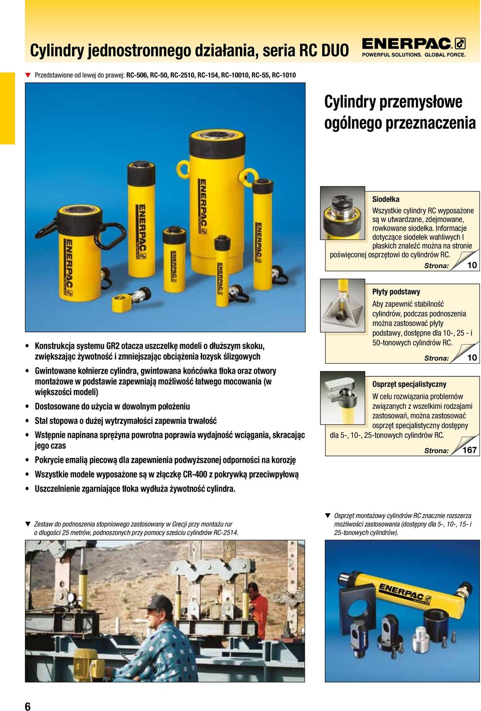 rowkowane siodełka. Informacje dotyczące siodełek wahliwych I płaskich znaleźć można na stronie poświęconej osprzętowi do cylindrów RC.