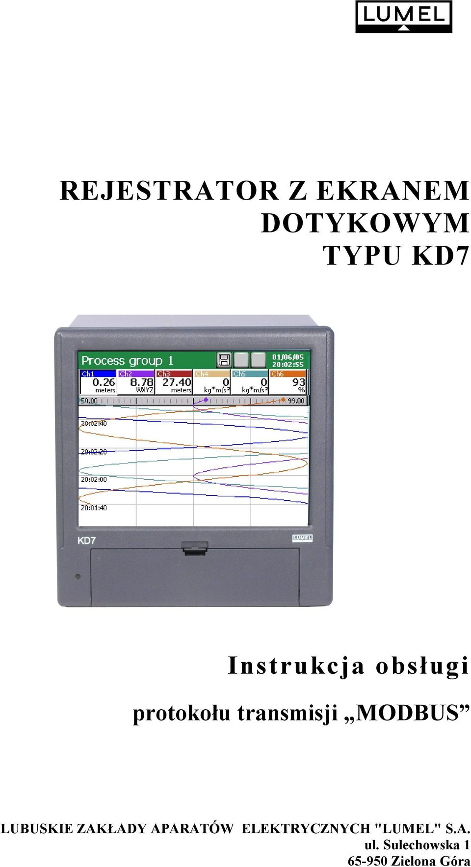 MODBUS LUBUSKIE ZAKŁADY APARATÓW