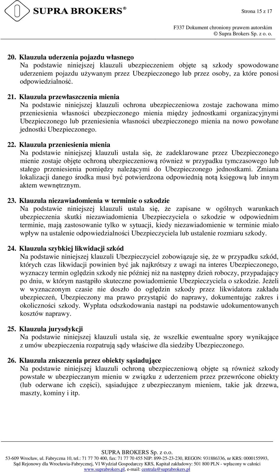 odpowiedzialność. 21.