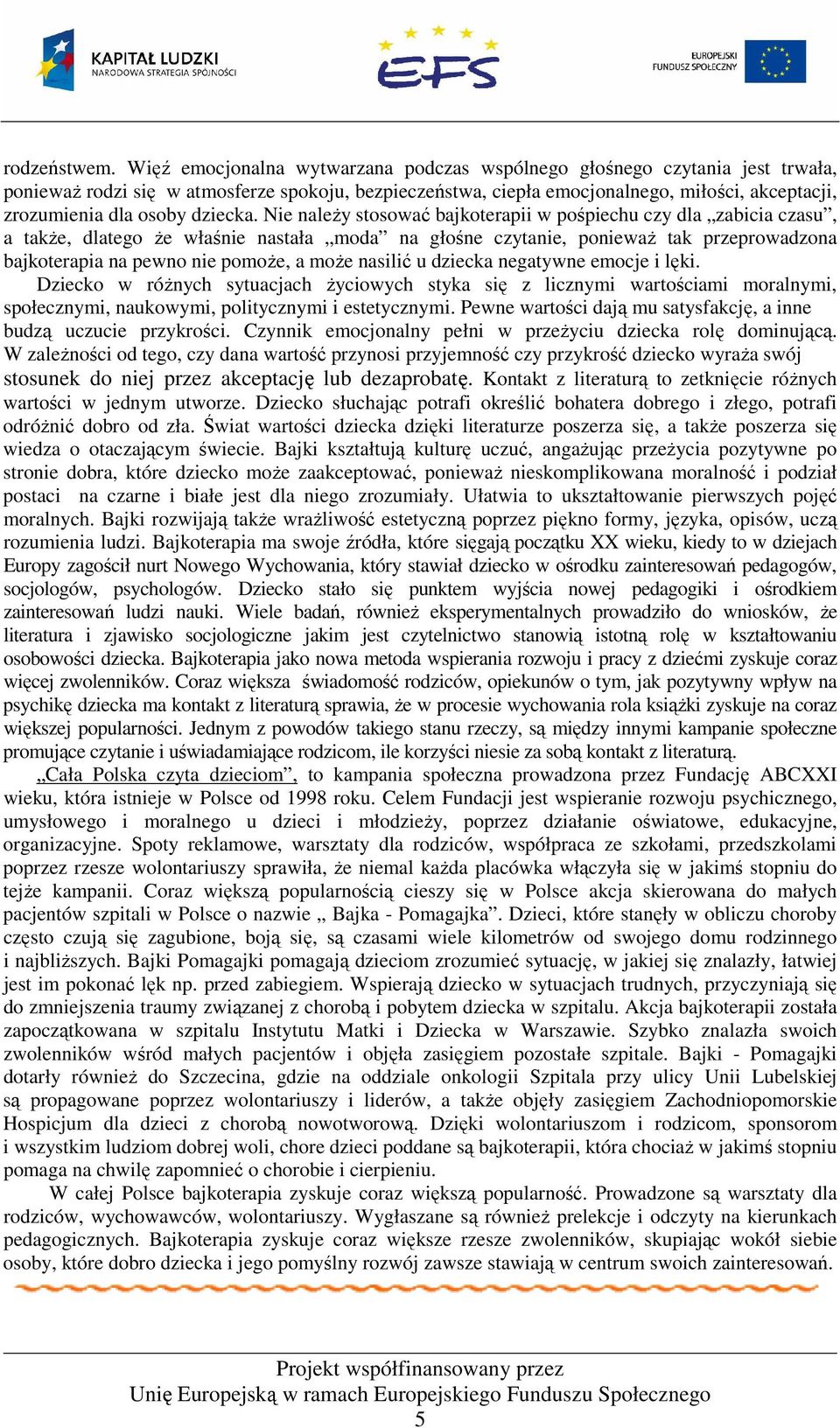 dziecka.