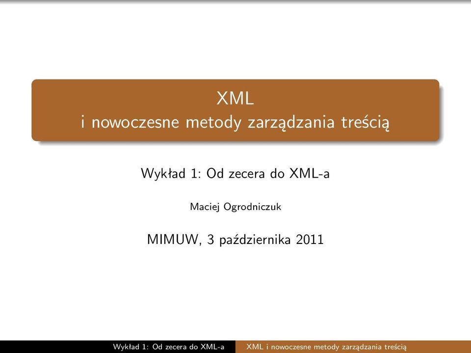 treścią Maciej