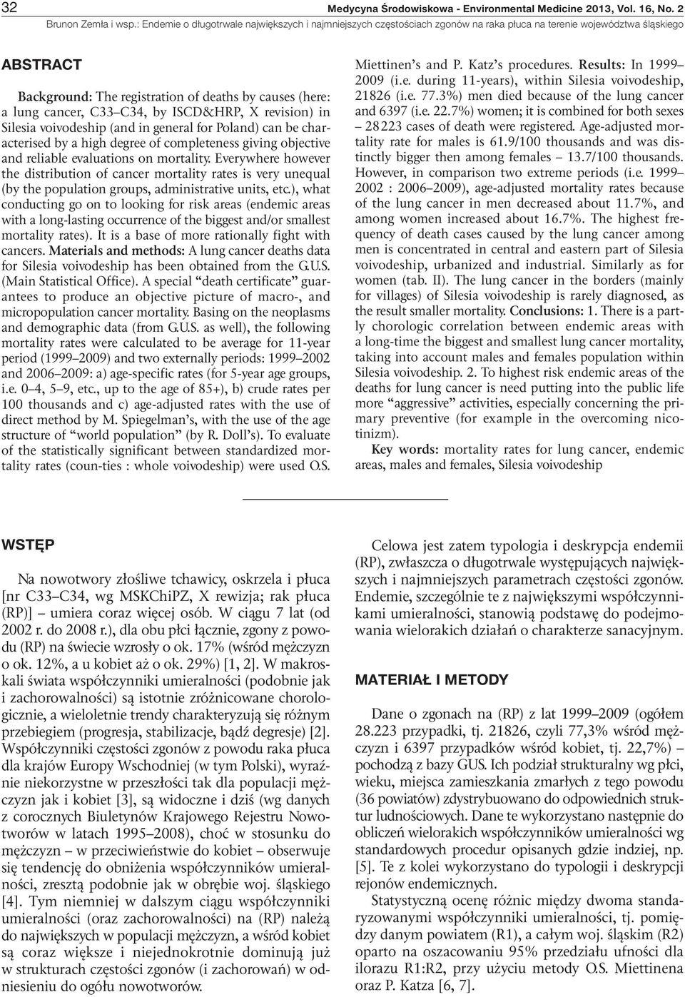 degree of completeness giving objective and reliable evaluations on mortality.