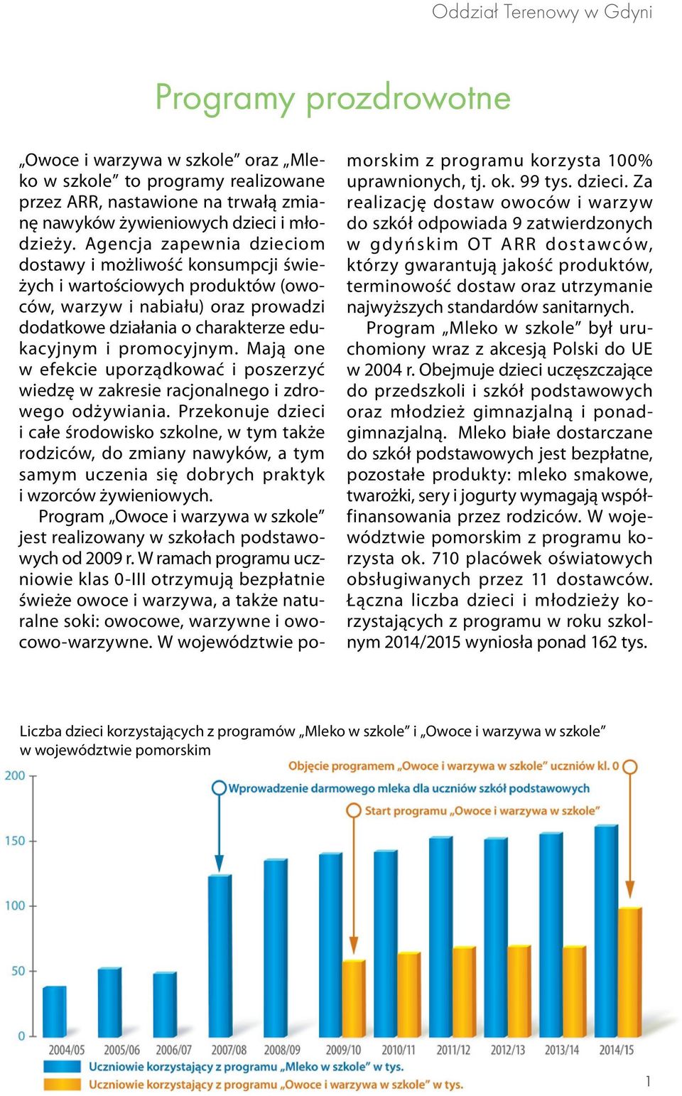 Mają one w efekcie uporządkować i poszerzyć wiedzę w zakresie racjonalnego i zdrowego odżywiania.