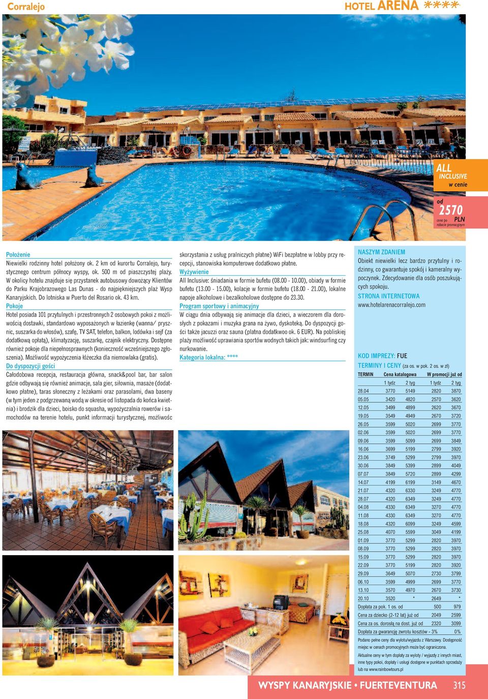 Hotel posiada 101 przytulnych i przestronnych 2 osobowych pokoi z mo liwoêcià dostawki, standardowo wyposa onych w łazienk (wanna/ prysznic, suszarka do włosów), szaf, TV SAT, telefon, balkon, lówka