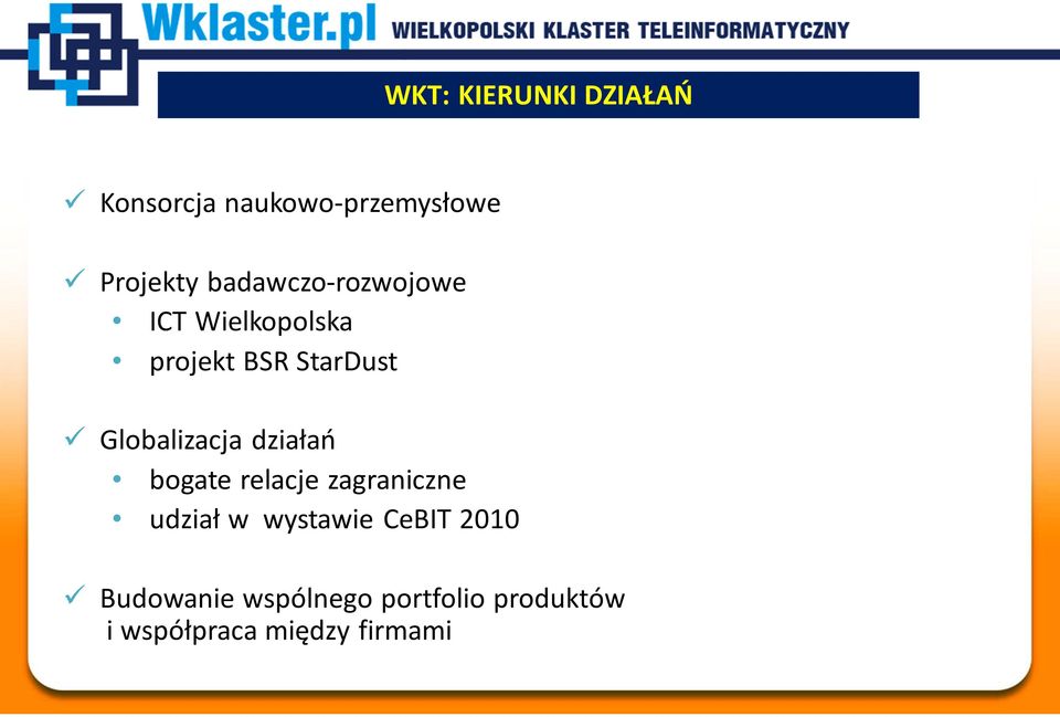 Globalizacja działań bogate relacje zagraniczne udział w wystawie