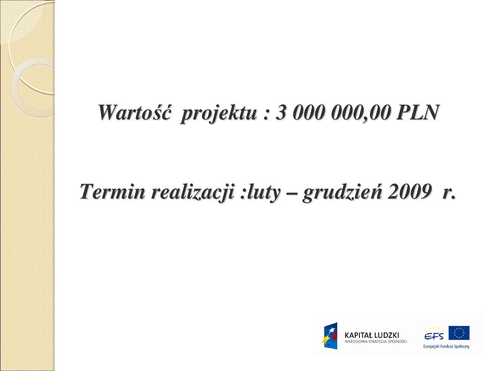 Termin realizacji