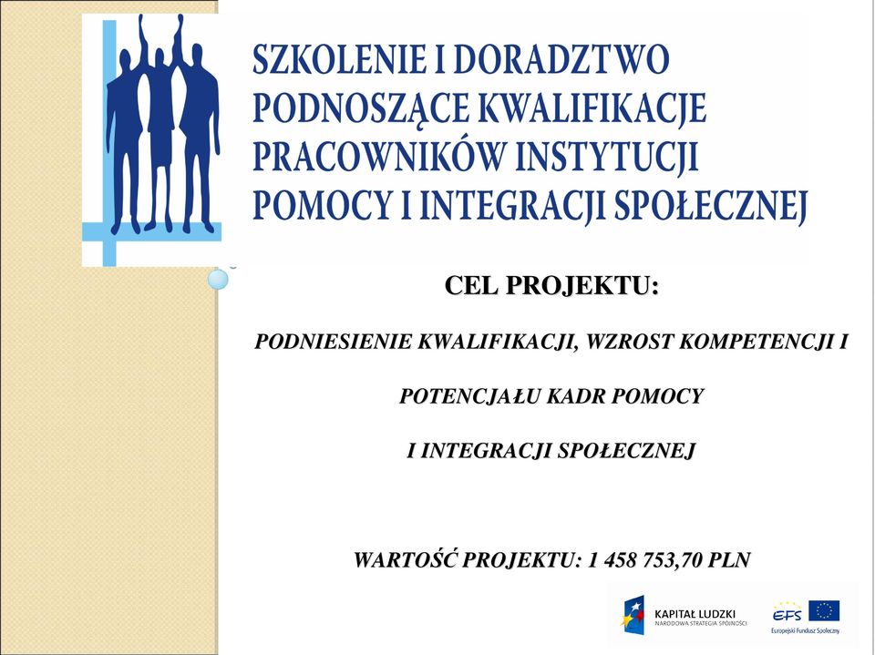 POTENCJAŁU U KADR POMOCY I