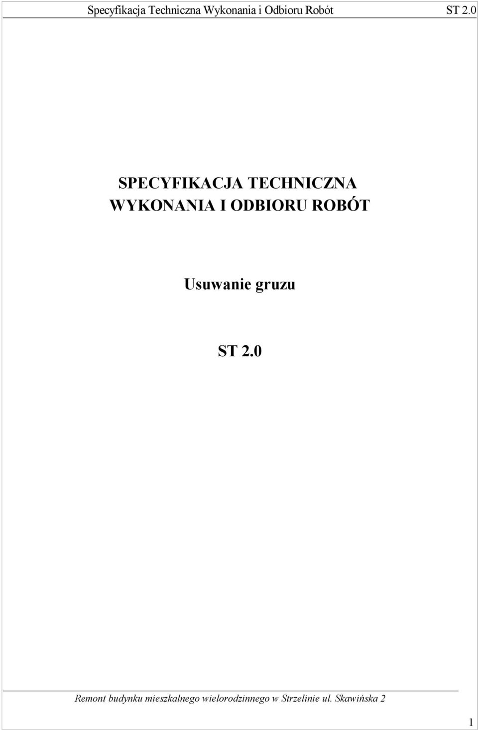 WYKONANIA I