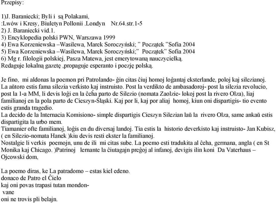 5 2) J. Baraniecki vid.1.