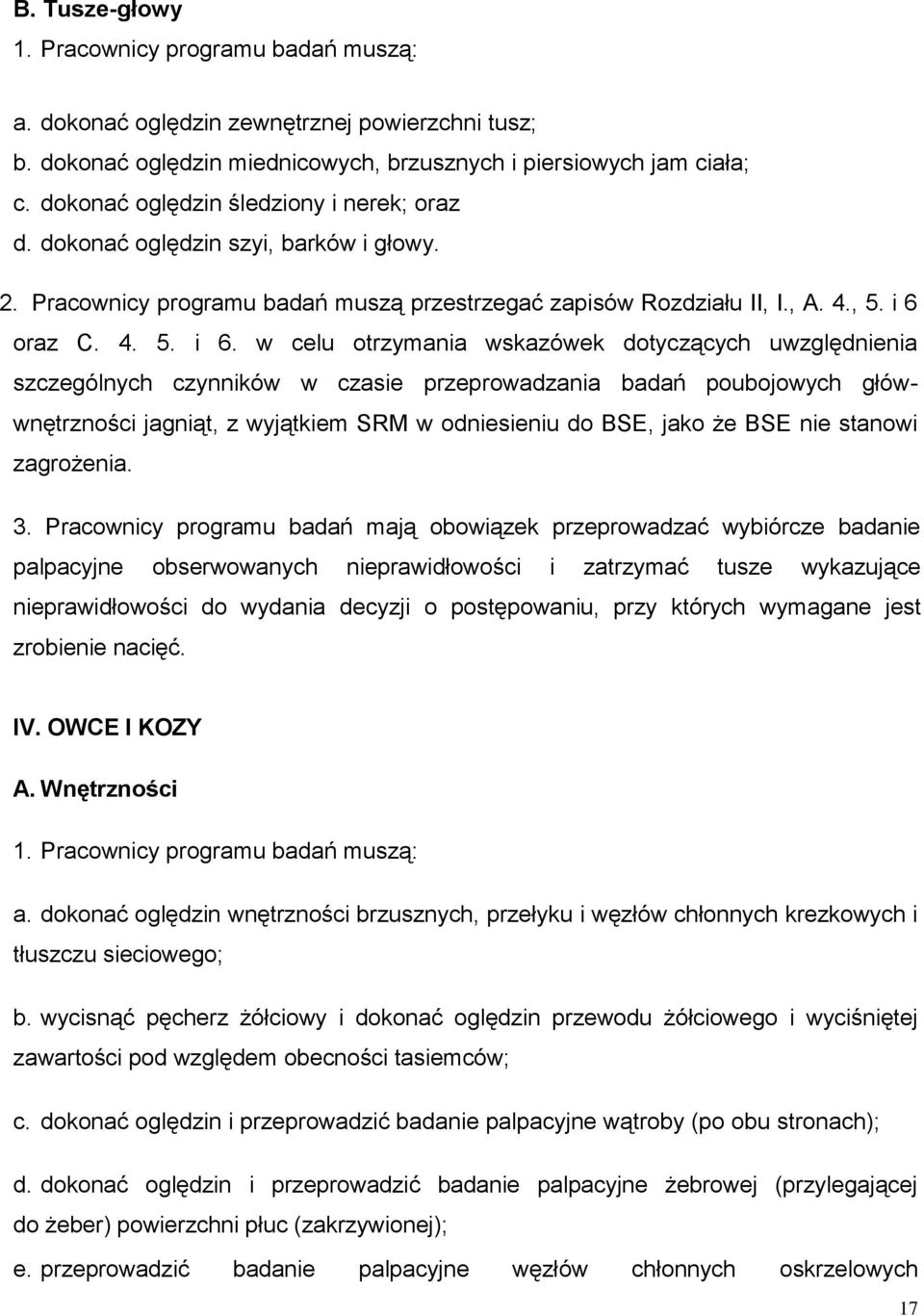 oraz C. 4. 5. i 6.