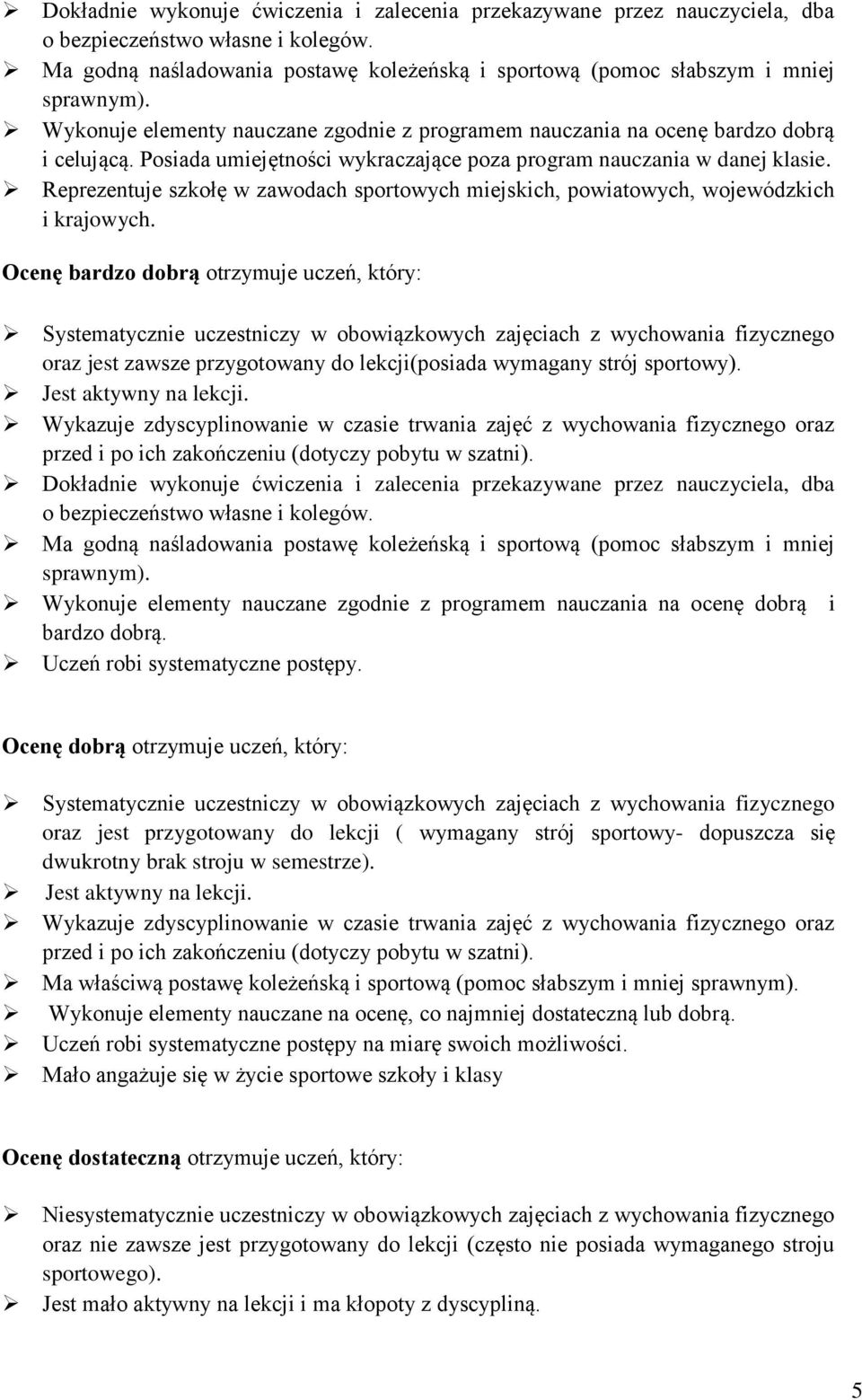 Reprezentuje szkołę w zawodach sportowych miejskich, powiatowych, wojewódzkich i krajowych.
