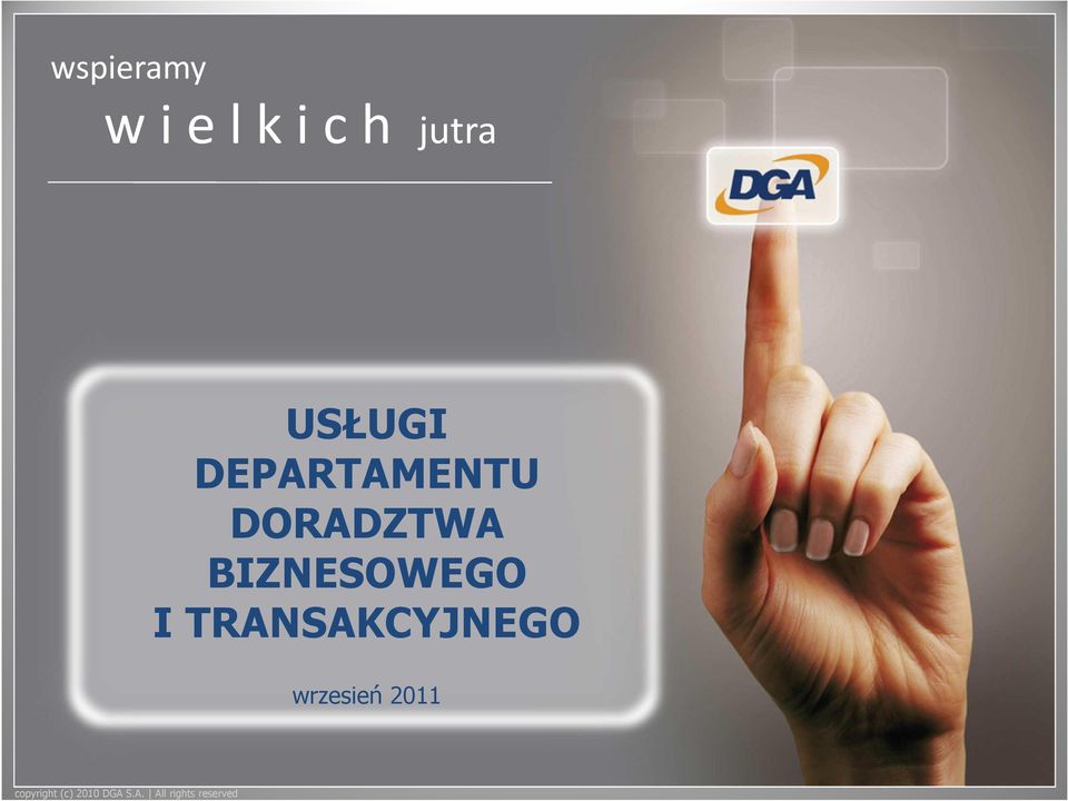 DORADZTWA BIZNESOWEGO I