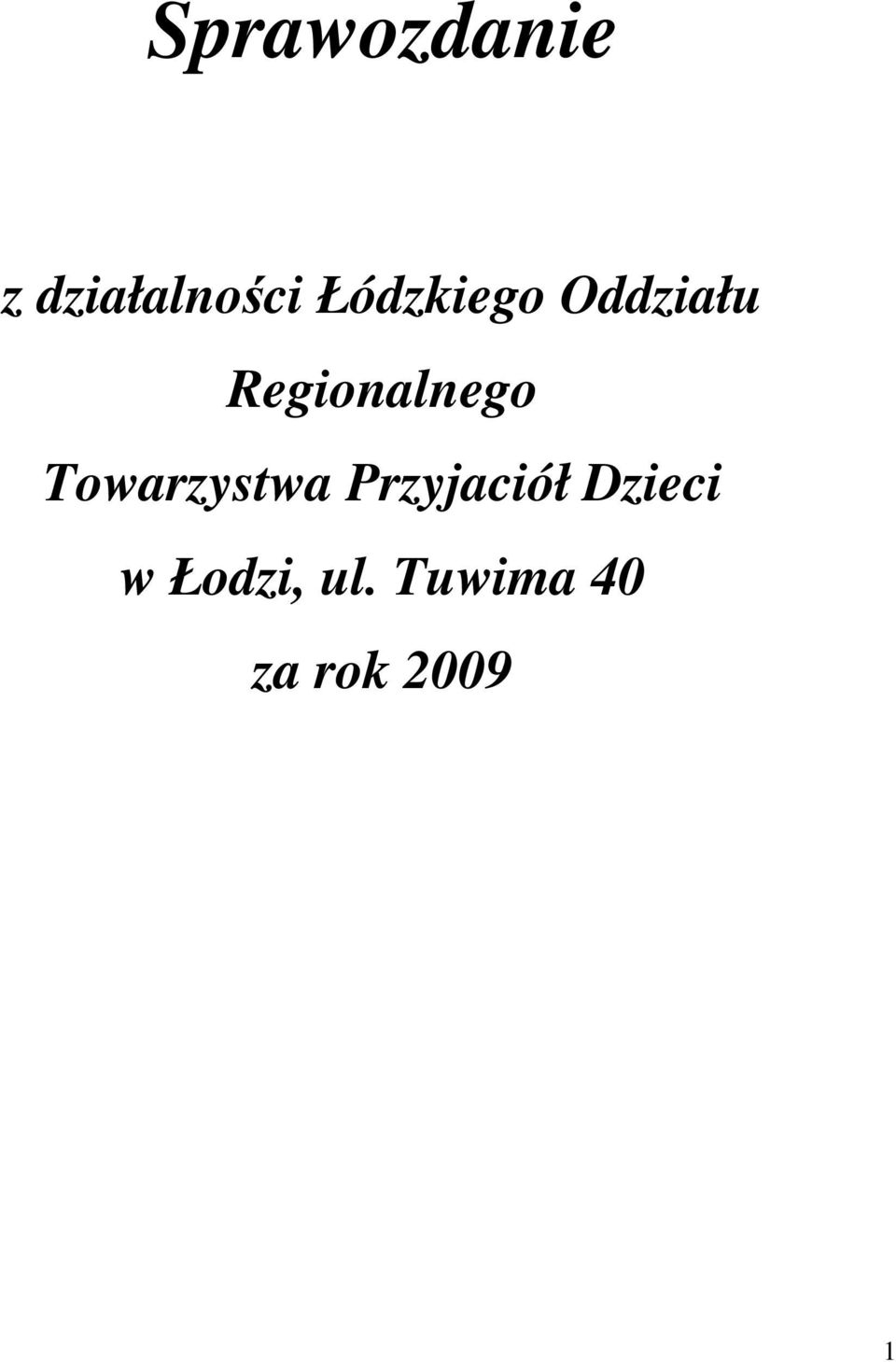 Towarzystwa Przyjaciół Dzieci w