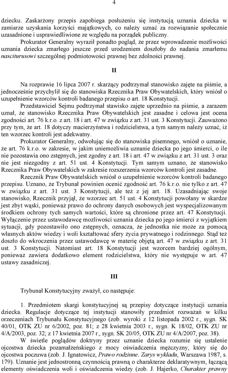 na porządek publiczny.
