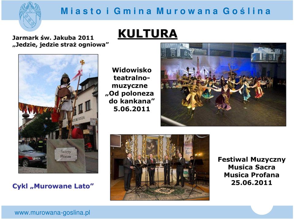 Widowisko teatralnomuzyczne Od poloneza do
