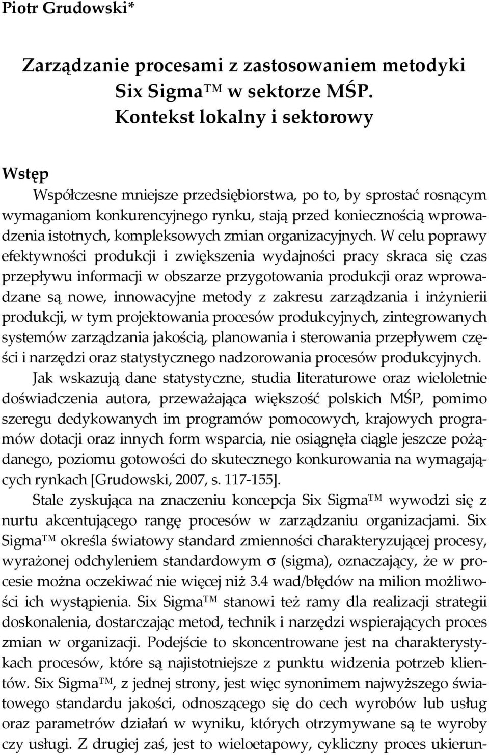 zmian organizacyjnych.