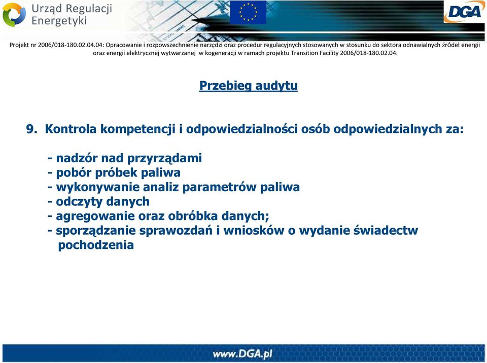 analiz parametrów paliwa - odczyty danych - agregowanie oraz obróbka