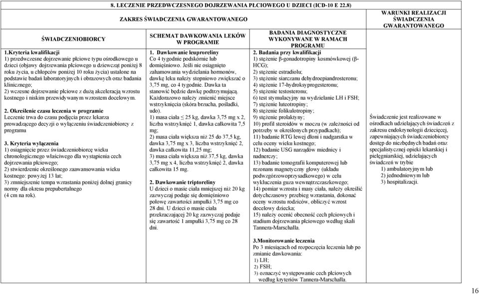 podstawie badań laboratoryjnych i obrazowych oraz badania klinicznego; 2)