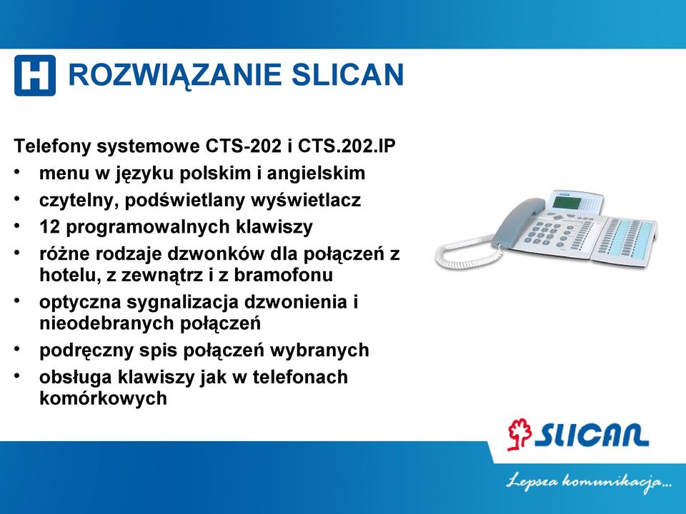 IP menu w języku polskim i angielskim czytelny, podświetlany wyświetlacz 12
